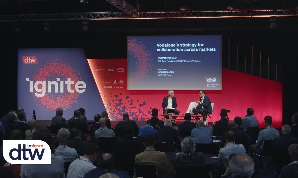 Vodafone's strategy for collaboration across markets: George Glass and ...