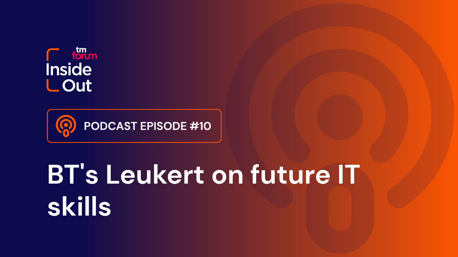 BT's Leukert on future IT skills